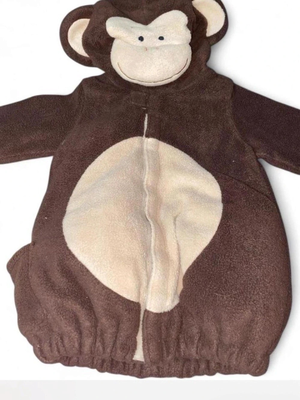 Old Navy Kids Monkey w banana Costume Brown & White